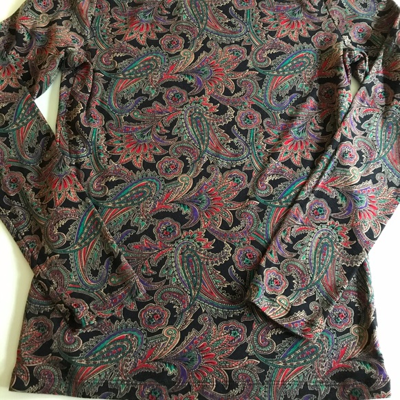 NWOT Lauren by Ralph Lauren Long Sleeves Tee Shirt - Picture 6 of 6